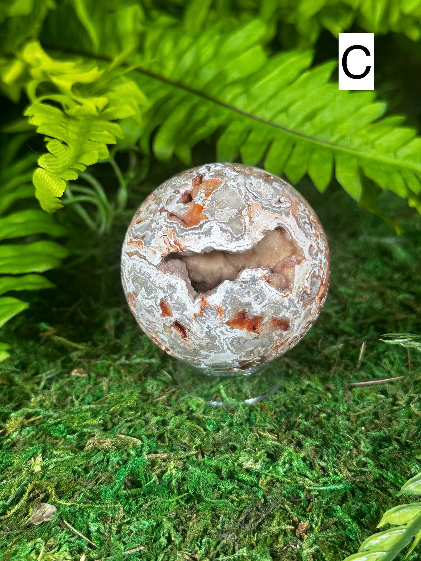 Crazy Lace Agate Spheres