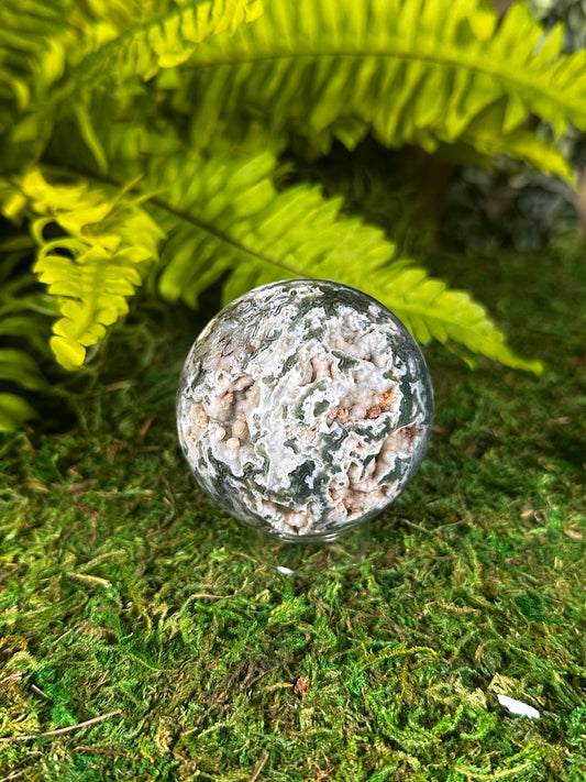 Moss Agate Sphere