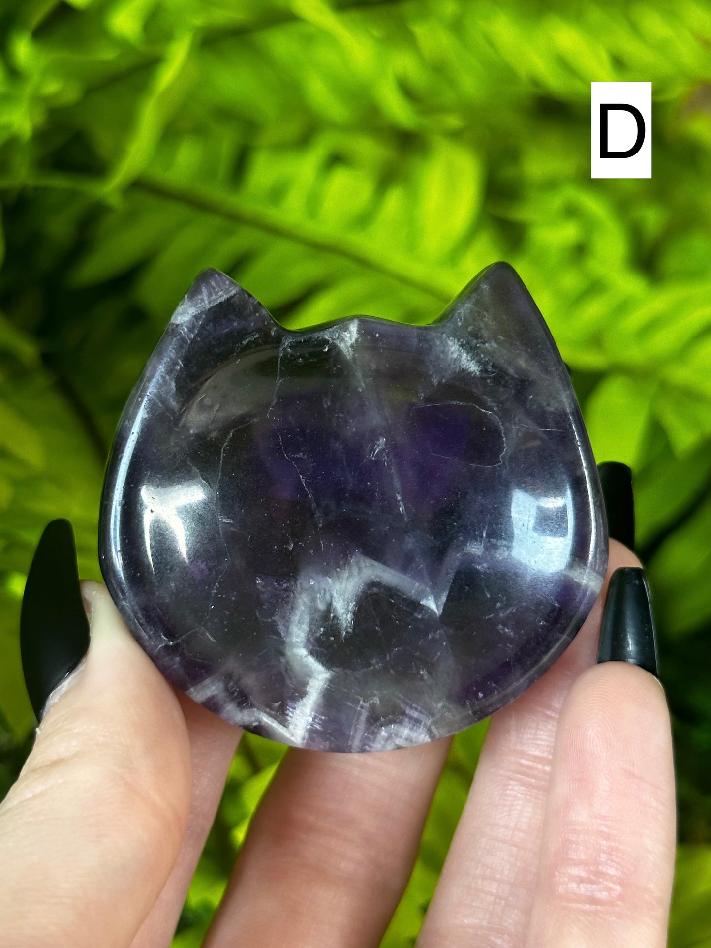 Dream Amethyst Cat Bowls