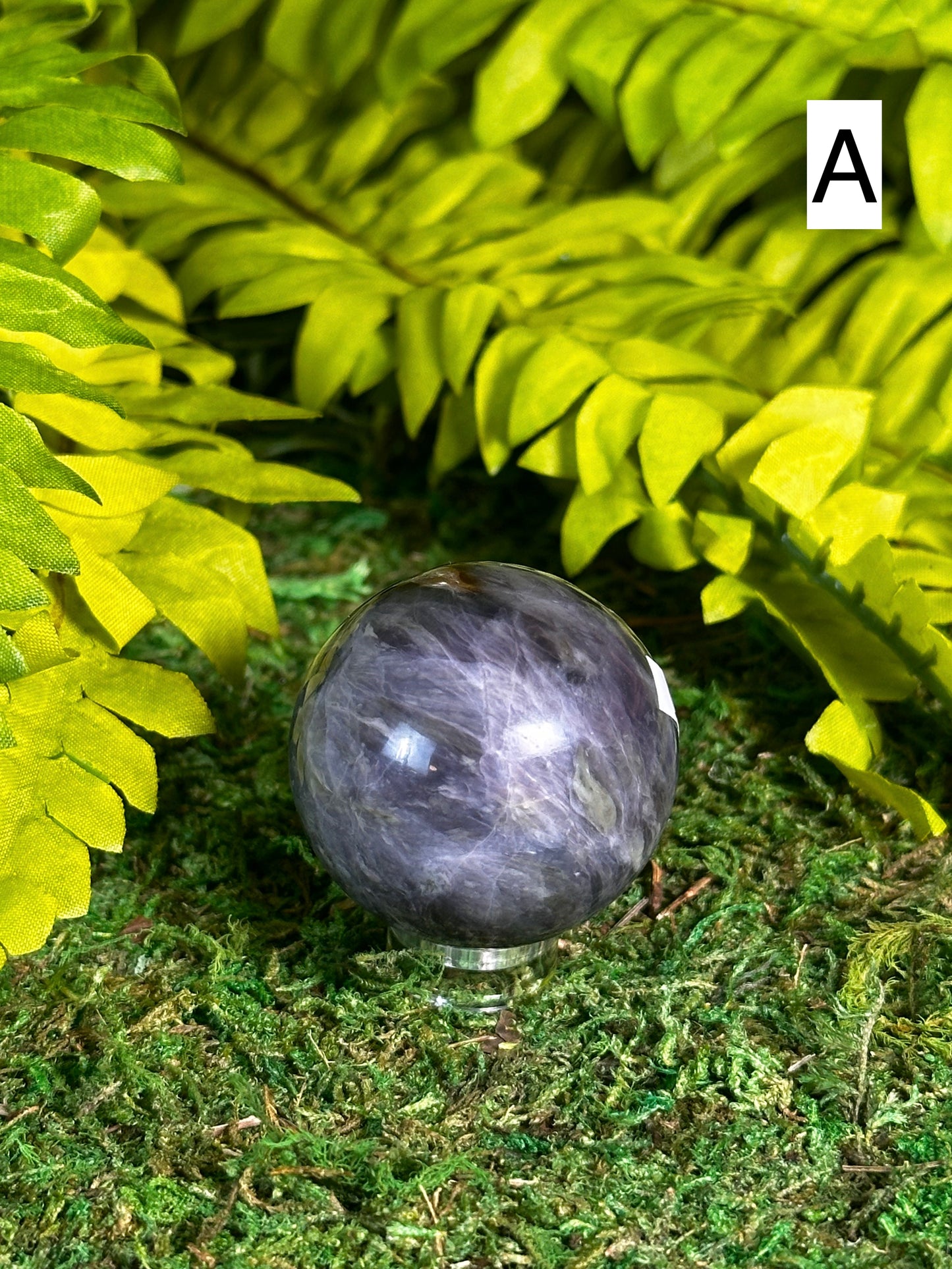 Purple Chalcedony Spheres