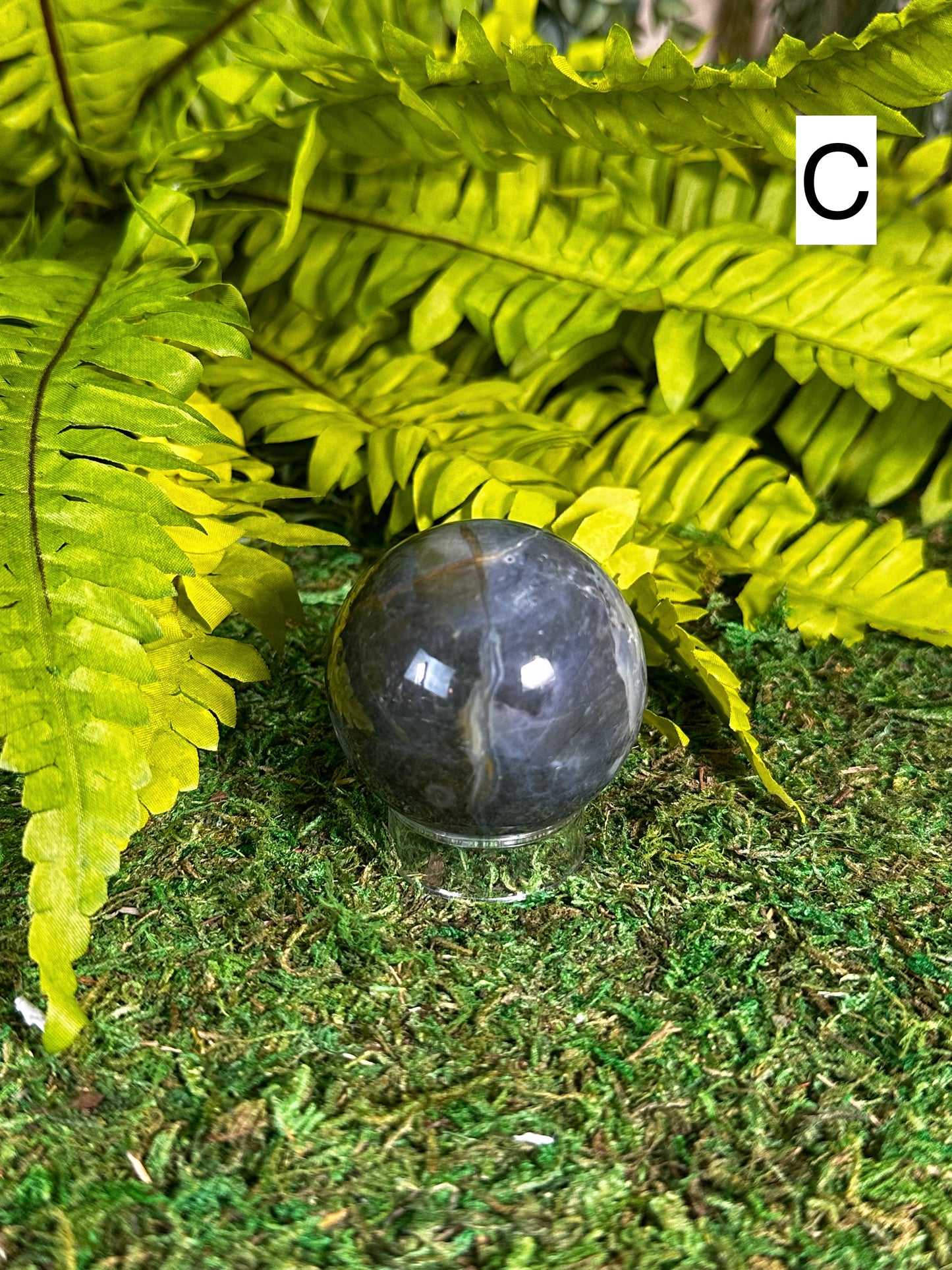 Purple Chalcedony Spheres